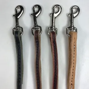 1/4" Leather Leads