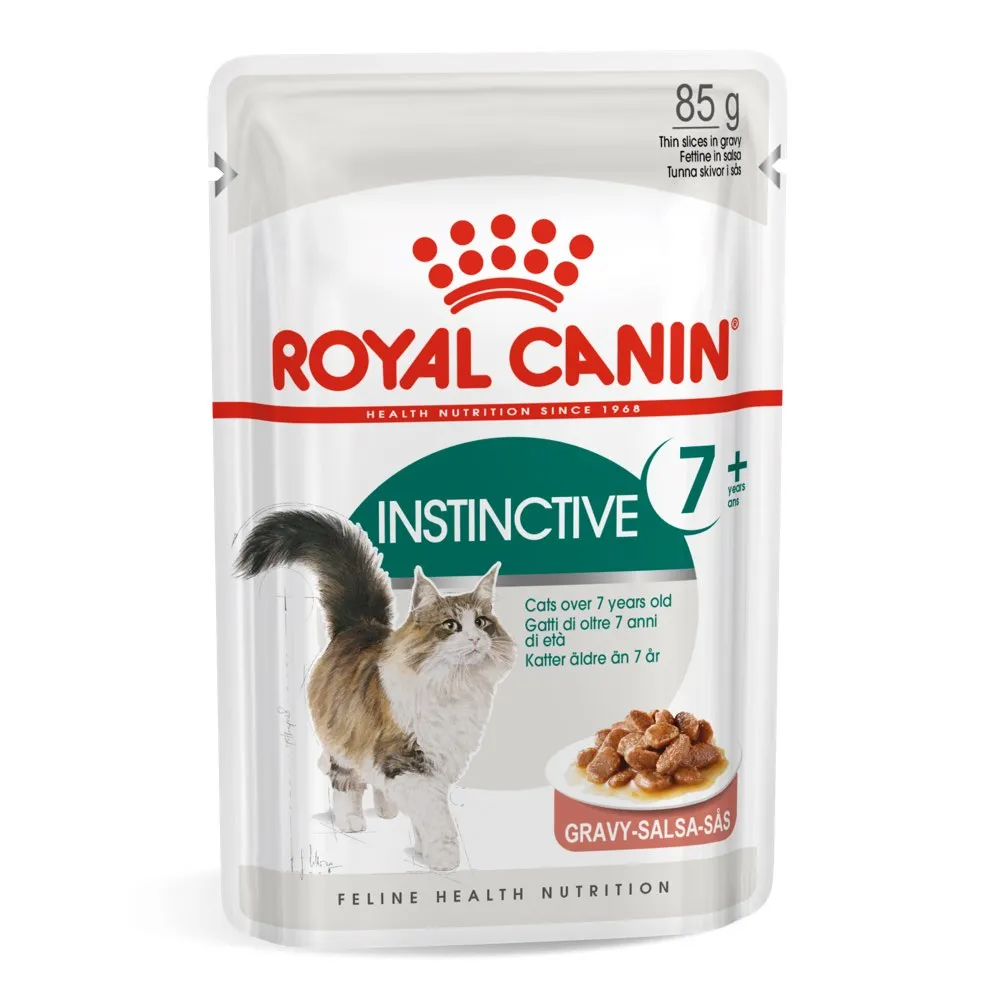 $9 OFF: Royal Canin Instinctive 7  Adult Pouch Cat Food 85g x 12