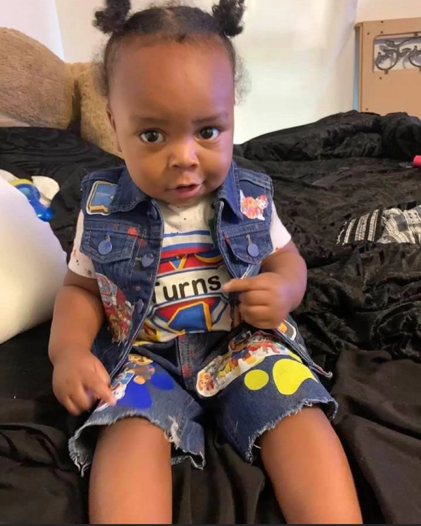 Boys Paw patrol birthday outfit