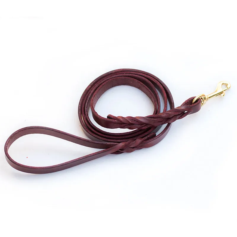 Burgundy Standard 6' Leash