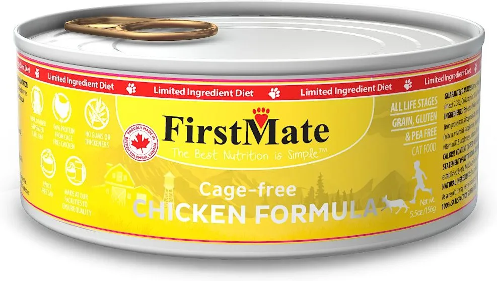 Cage-Free Chicken Formula Limited Ingredient Diet for Cats from FirstMate Pet Foods