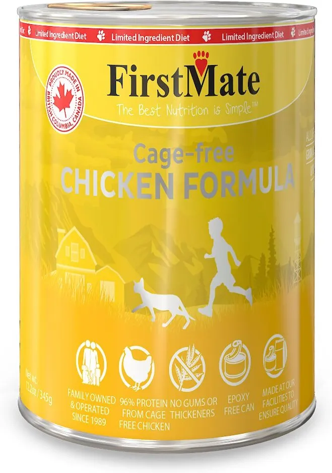 Cage-Free Chicken Formula Limited Ingredient Diet for Cats from FirstMate Pet Foods