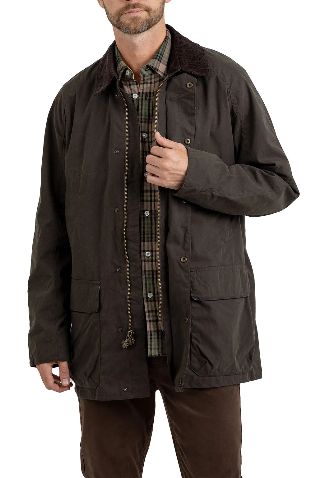 COATED COTTON ALL WEATHER EXPLORER JACKET