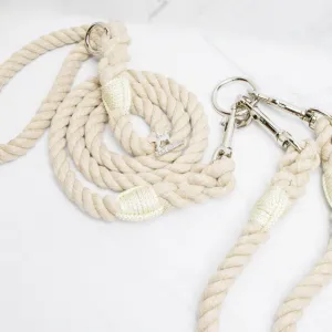 Cotton Rope Multi-Dog Leash