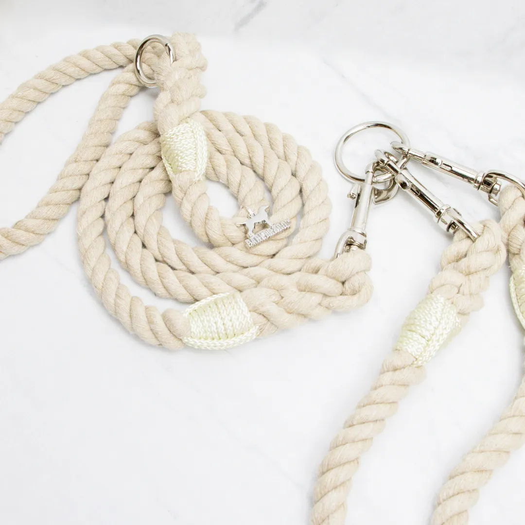 Cotton Rope Multi-Dog Leash