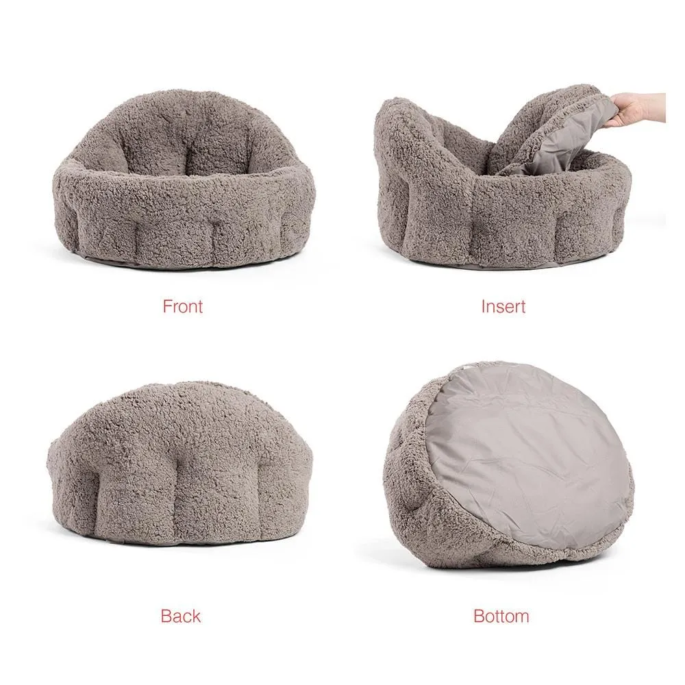 Deep Dish Sherpa Cuddler Dog Bed - Jumbo