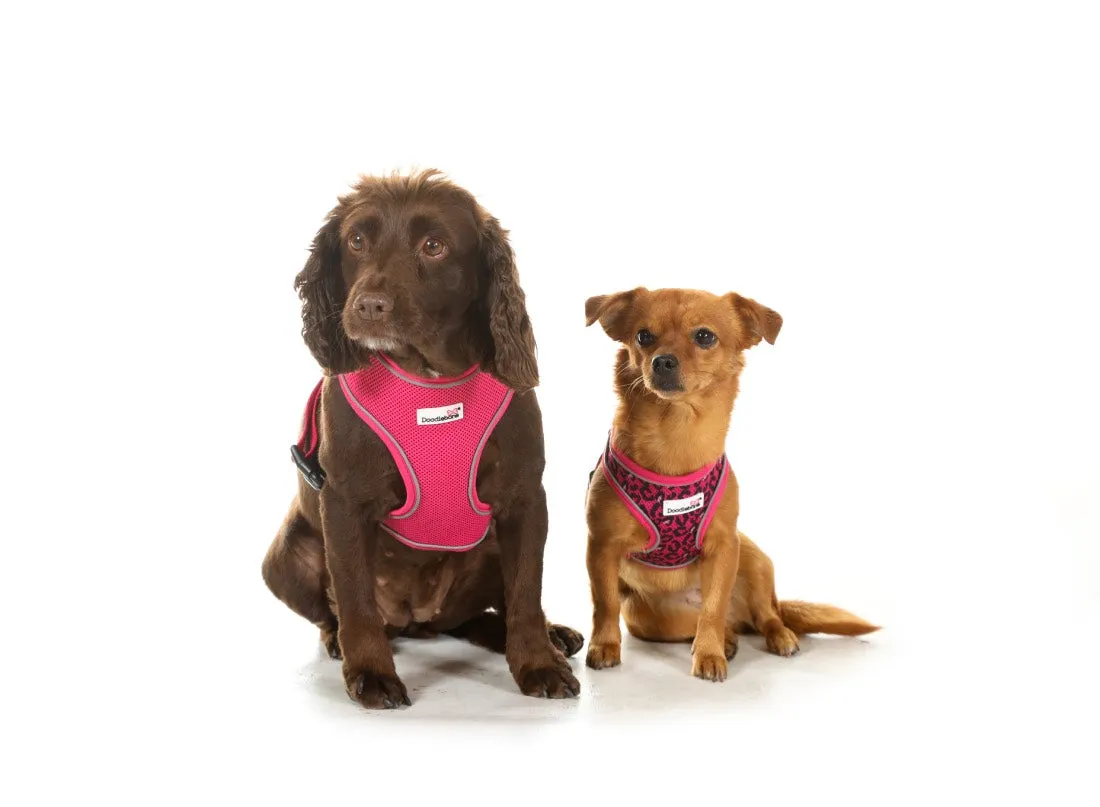 Doodlebone Airmesh Dog Harness - Fuchsia Pink