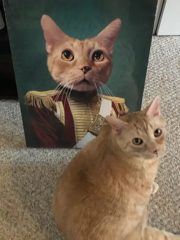 Duke of Pork - Royalty & Renaissance Inspired Custom Pet Portrait Canvas