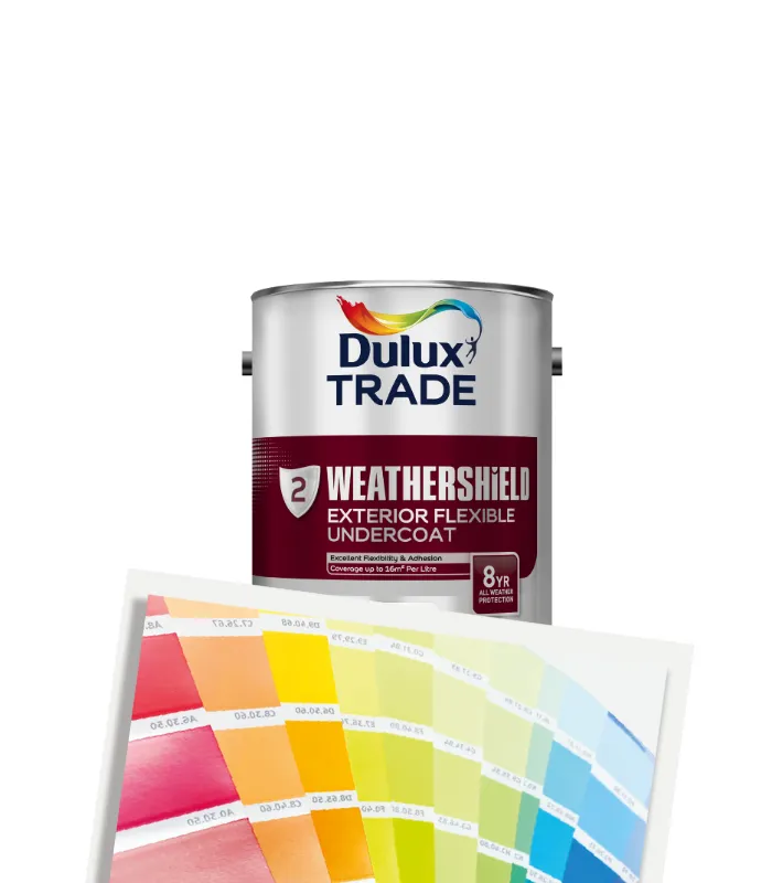 Dulux Trade Weathershield Exterior Flexible Undercoat - Tinted Colour Match