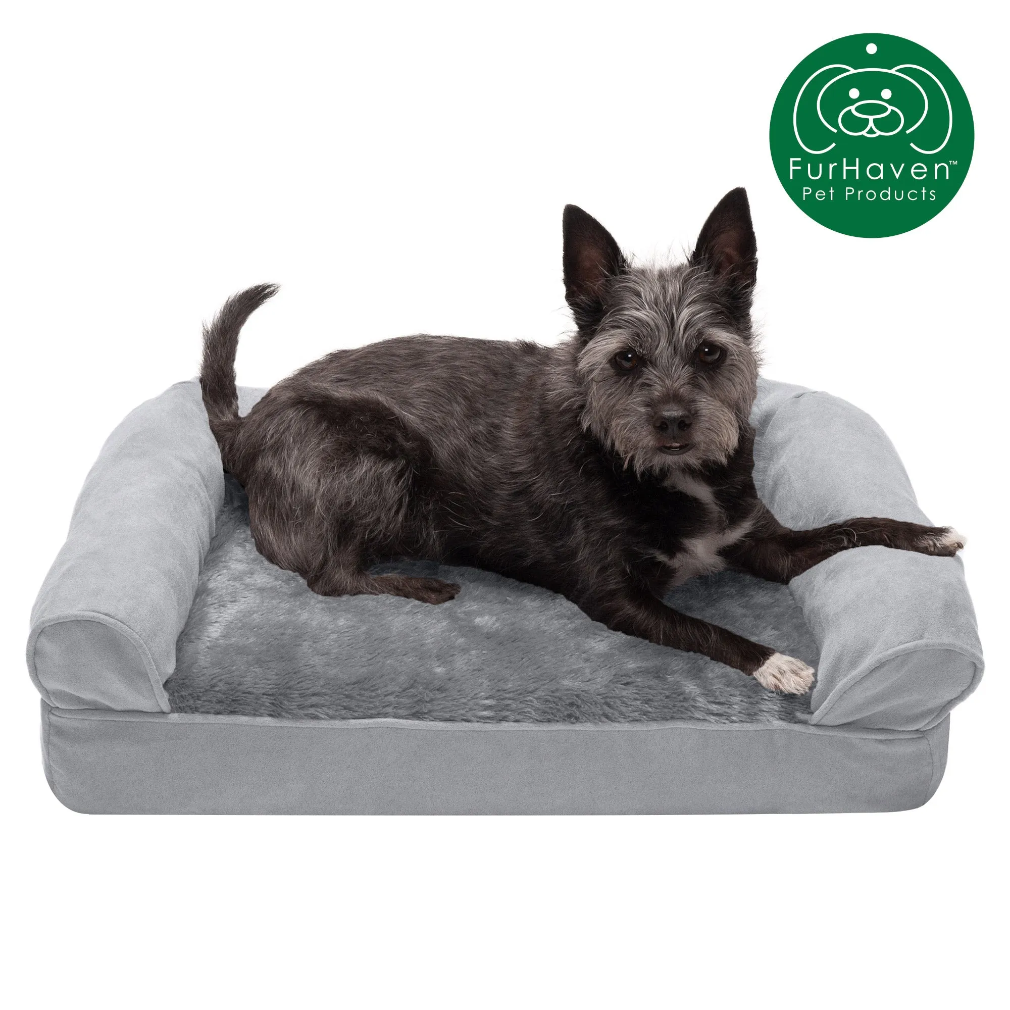 Full Support Orthopedic Ultra Plush Sofa-Style Pet Bed