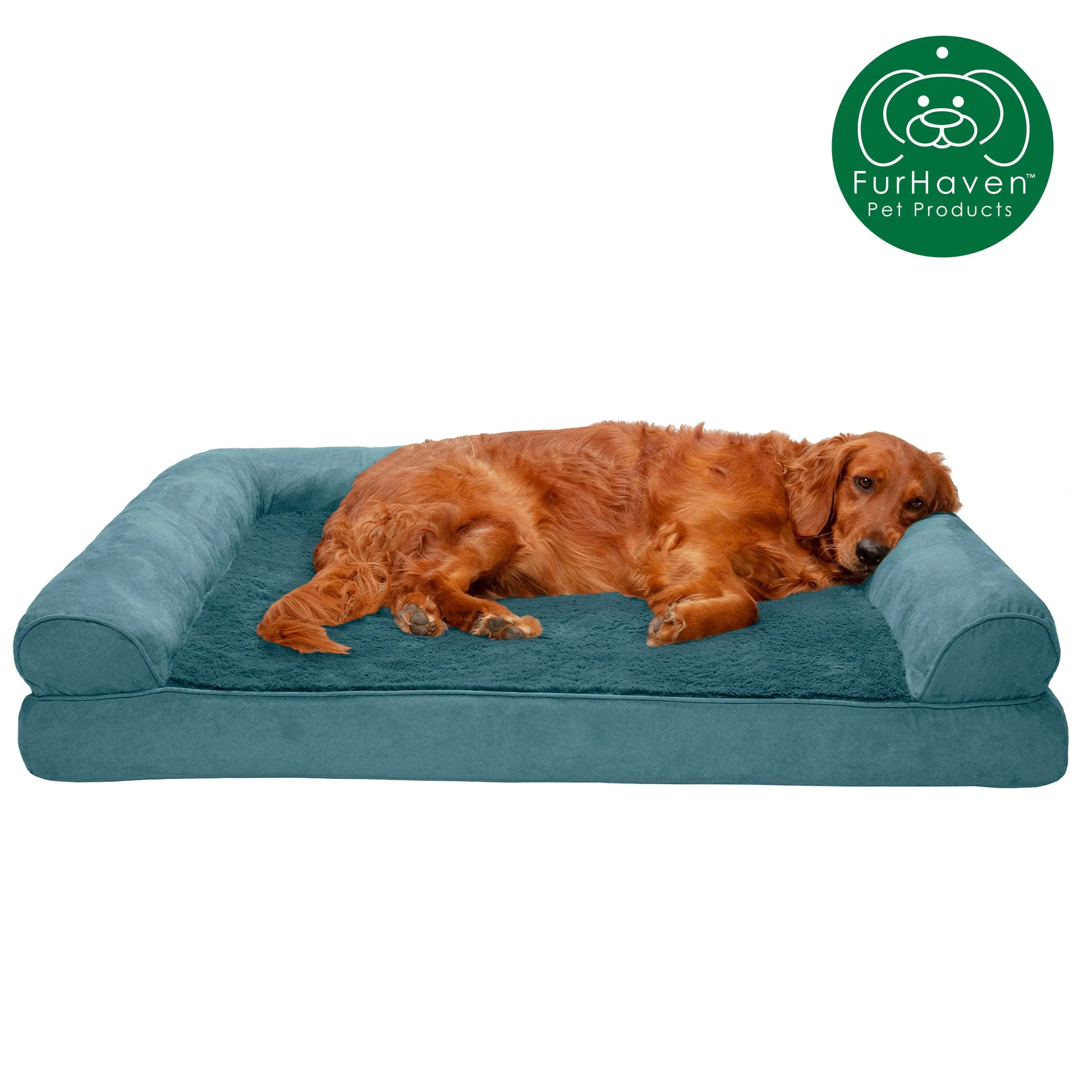 Full Support Orthopedic Ultra Plush Sofa-Style Pet Bed