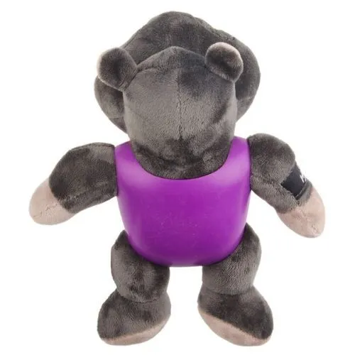 GiGwi Armor Hippo Dog Toy with Squeaker