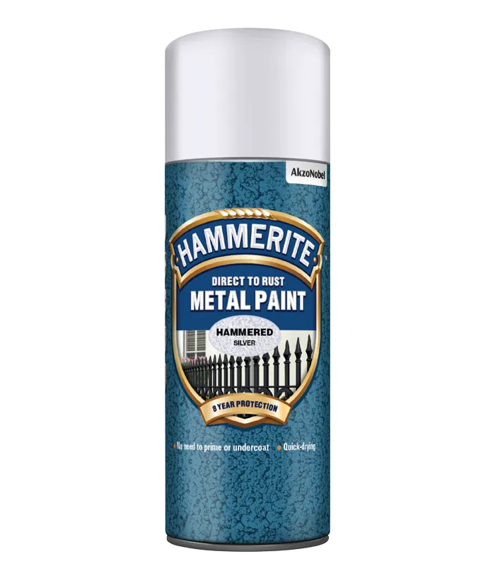 Hammerite Hammered Direct To Rust Metal Paint - Aerosol