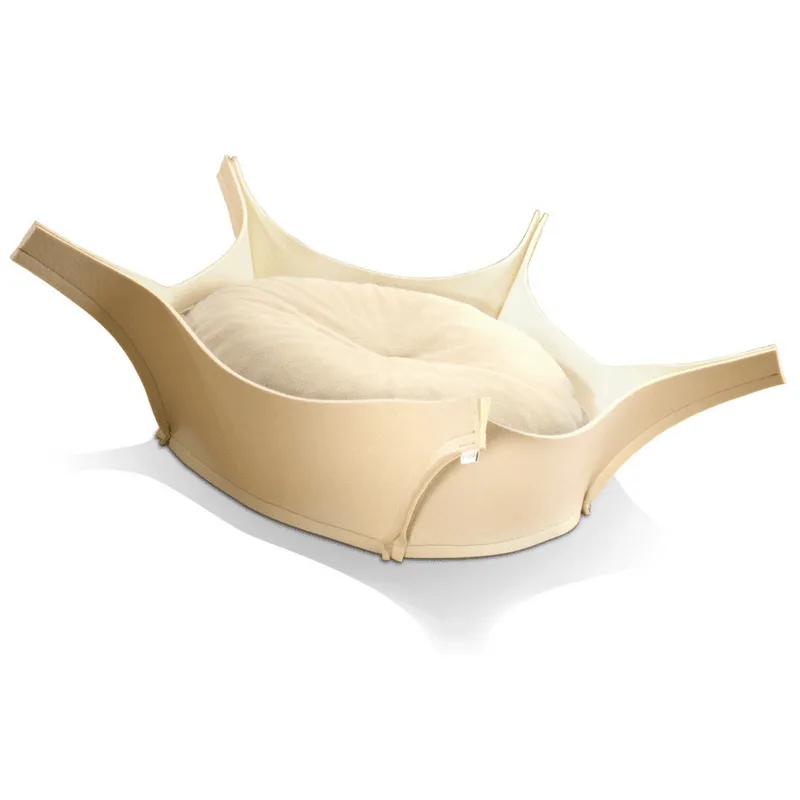 Harry Orthopedic Pet Bed - Cream Felt