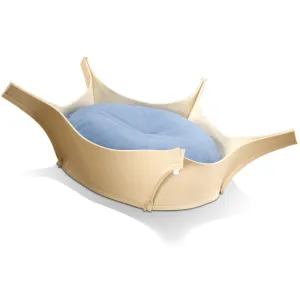 Harry Orthopedic Pet Bed - Cream Felt