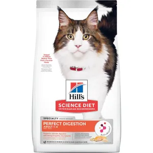 Hill's Science Diet Adult Perfect Digestion Salmon, Dry Cat Food (13 lb)