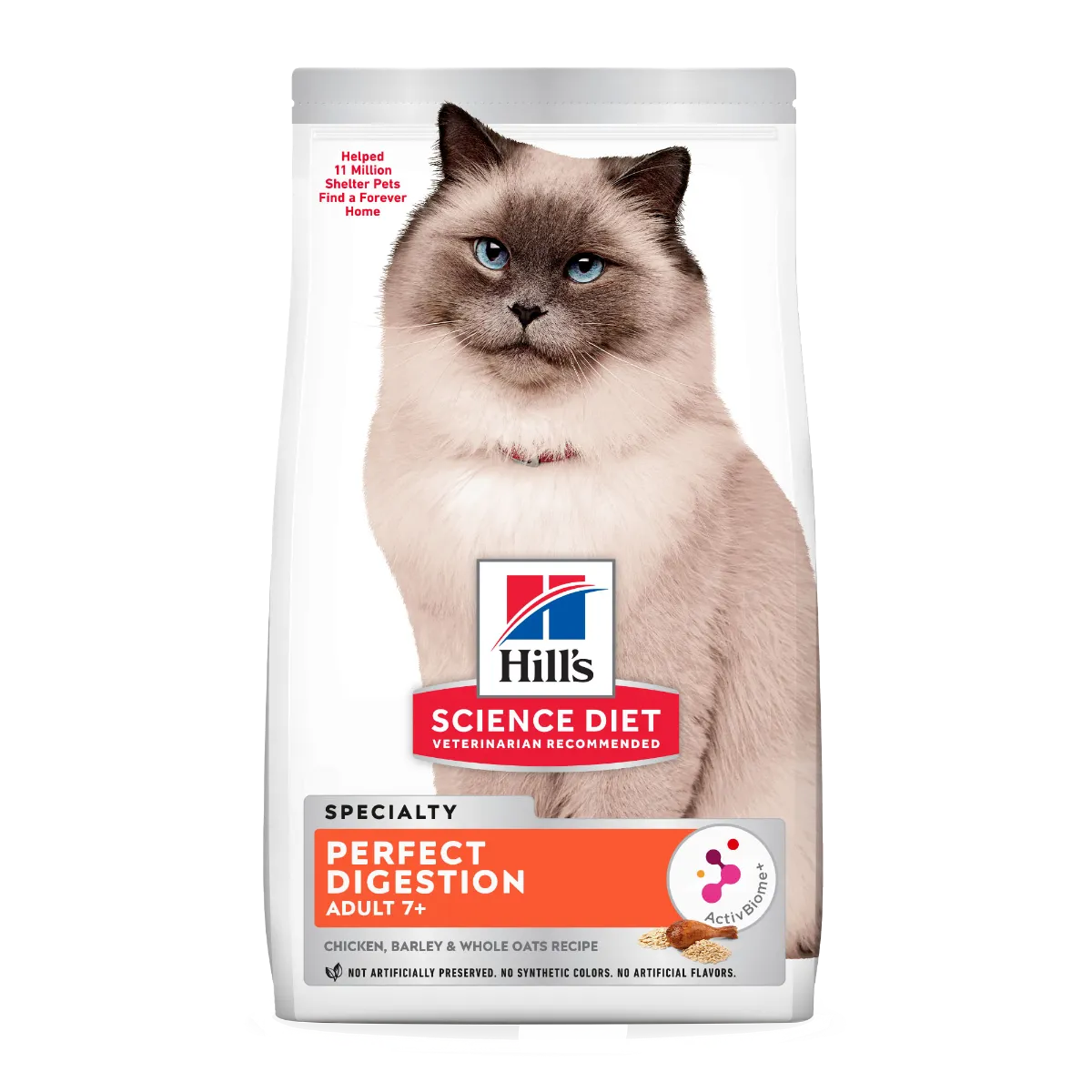 Hill's Science Diet Perfect Digestion Adult 7  Dry Cat Food 2.72kg