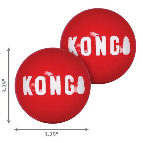 KONG Signature Balls 2-pk Large