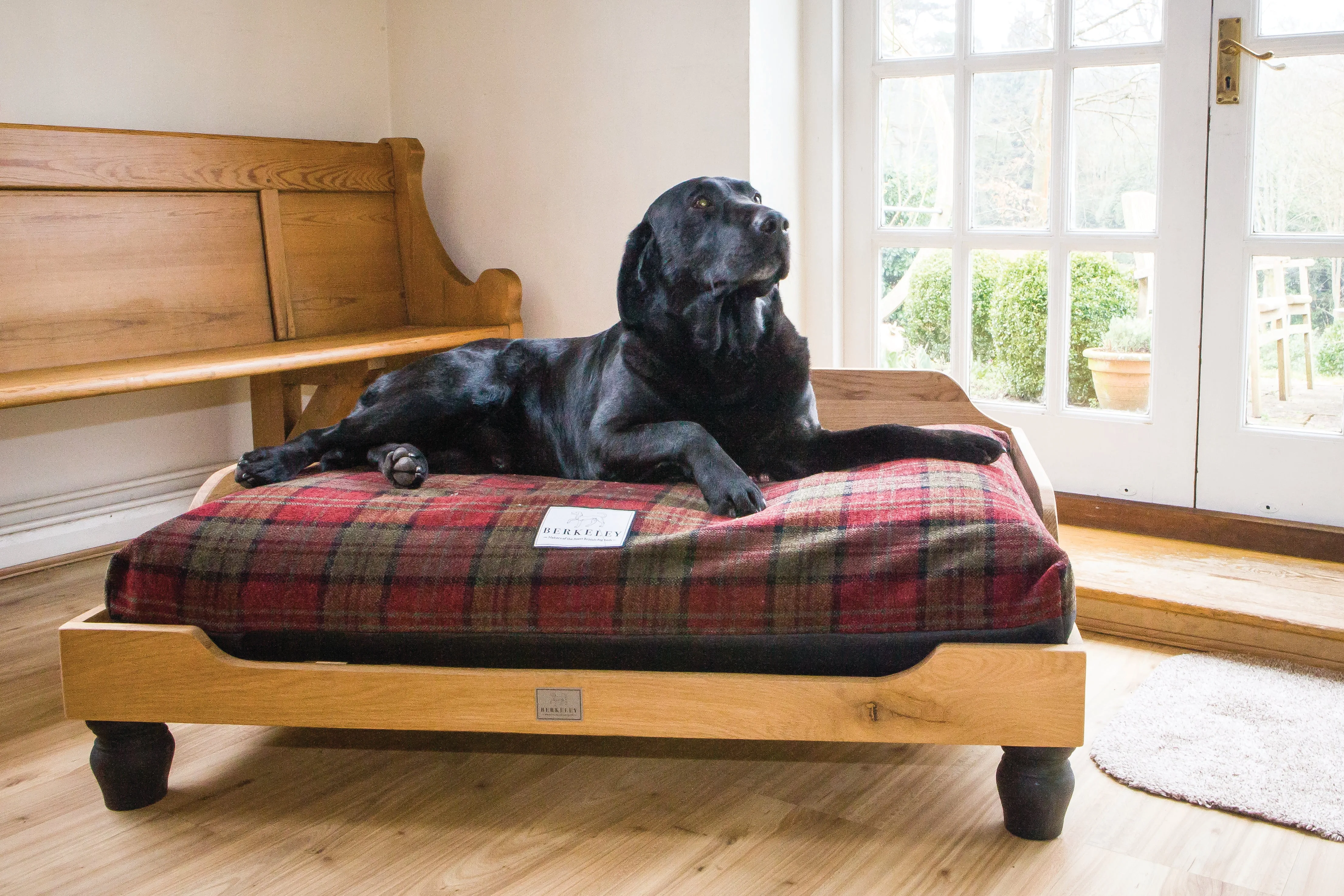 Large Wooden Dog Beds