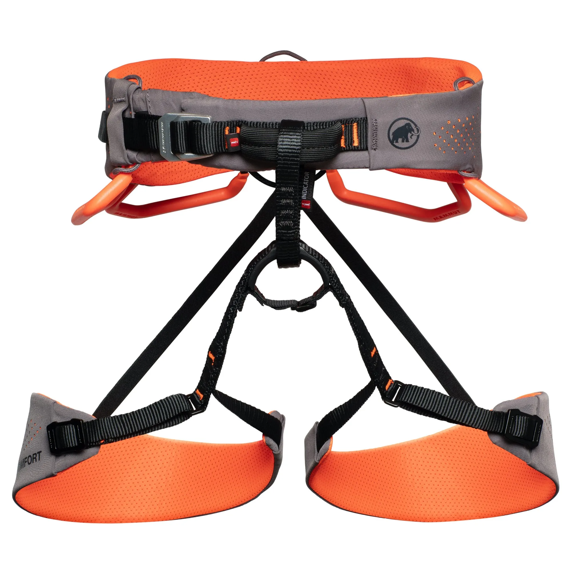 Mammut Comfort Fast Adjust Womens Harness (Shark-Safety Orange)