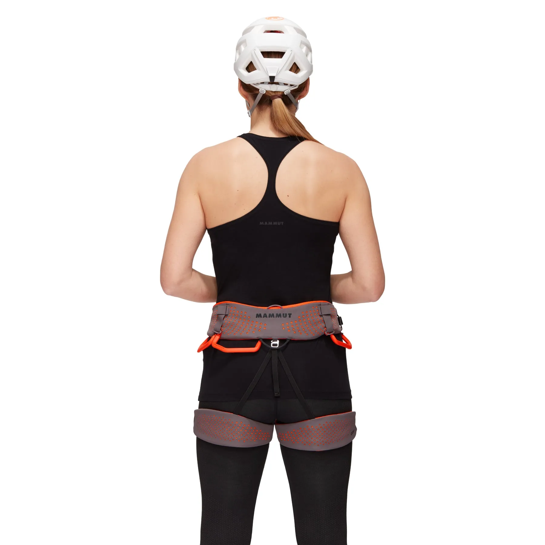 Mammut Comfort Fast Adjust Womens Harness (Shark-Safety Orange)