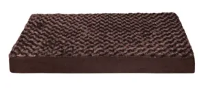 Midwest JUMBO ULTRA PLUSH DELUXE ORTHOPEDIC BED - CHOCOLATE