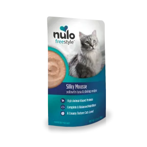 Nulo Freestyle Silky Mousse Tuna And Shrimp Recipe 2.8-oz, Wet Cat Food