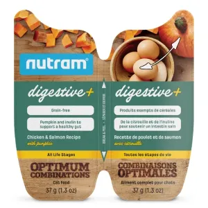 Nutram Optimum Combinations Digestive  Chicken & Salmon Cat Wet Food