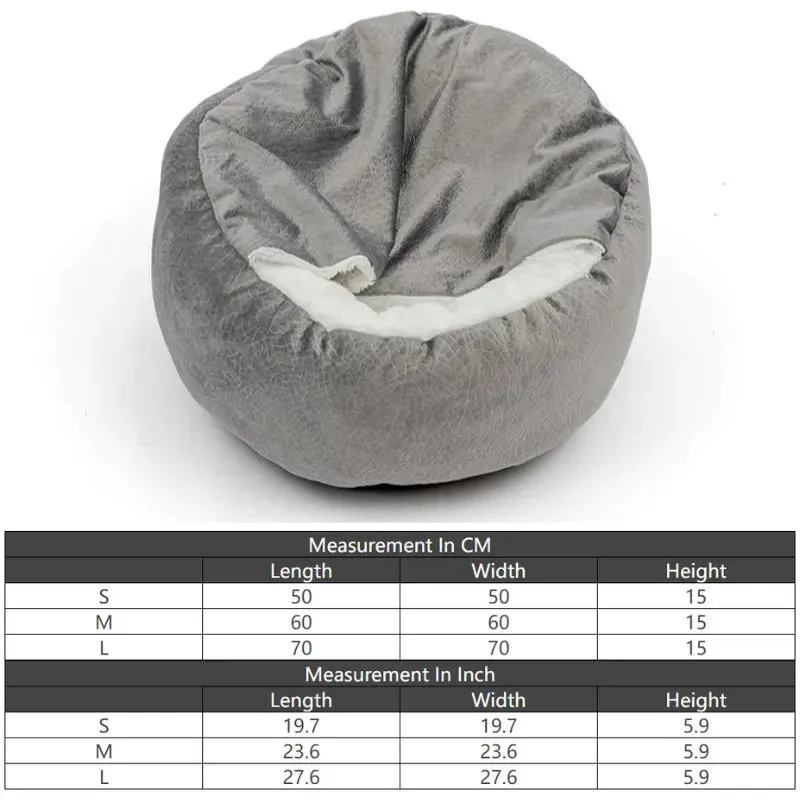 Orthopedic Pet Bed with Integrated Hooded Blanket