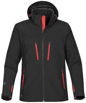 Patrol technical softshell jacket | Black/Red