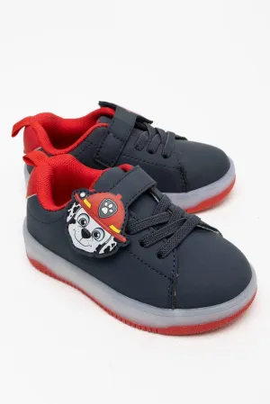 Paw Patrol Light Up Sneaker Navy & Red