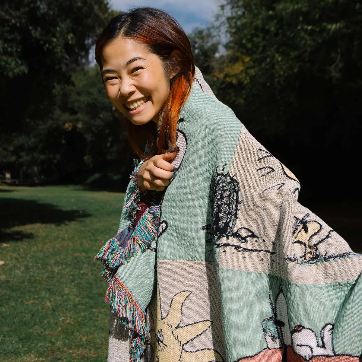 Peanuts x Parks Project Woven Blanket