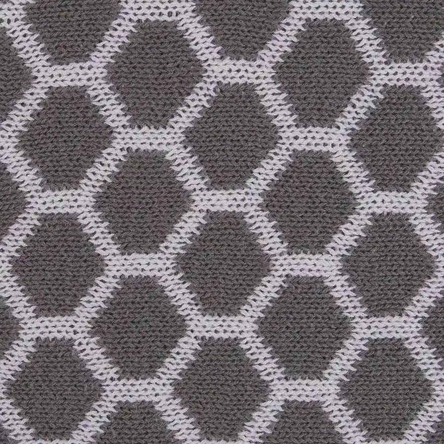 Playgro Cotton Blanket Wrap Honeycomb (Grey)