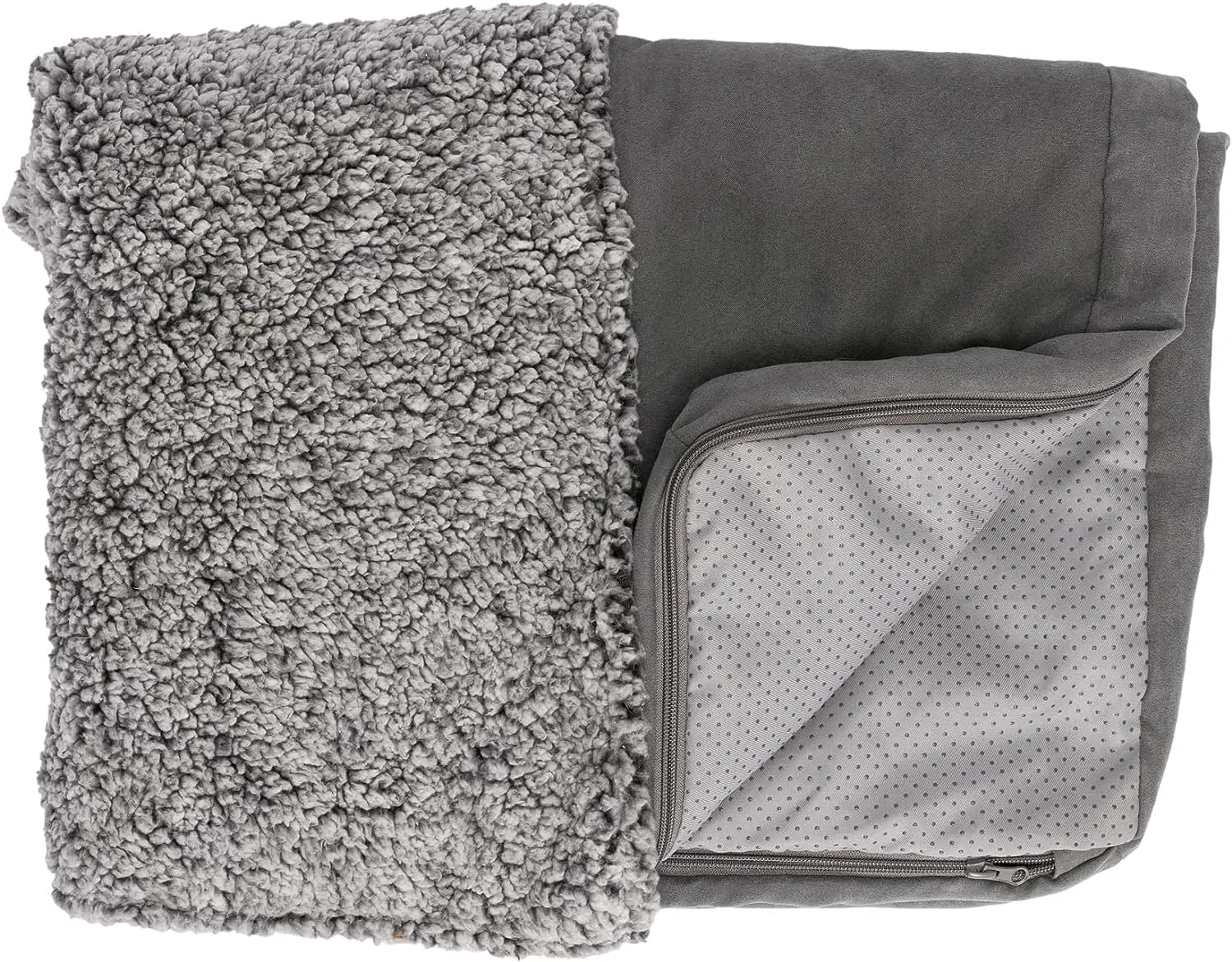 Plush Dog Bed: Luxe Faux Fur & Linen Sofa-Style Dog Bed for Dreamy Rest & Sweet Snuggles | Orthopedic Support, Plush Design, and Easy-Care Luxury for Your Furry Amigo!