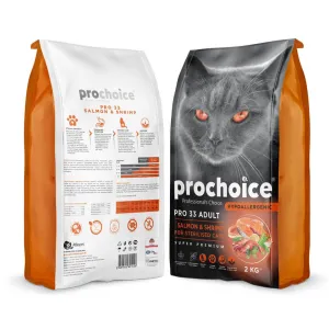 Prochoice Pro33 Adult Cat Food Salmon & Shrimp Recipe