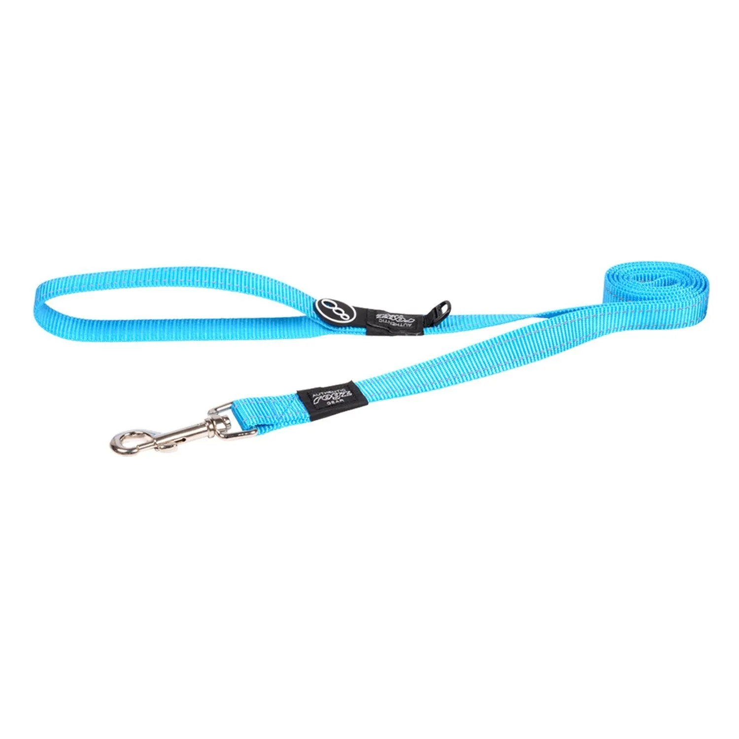 Rogz Classic Large Dog Lead Turquoise