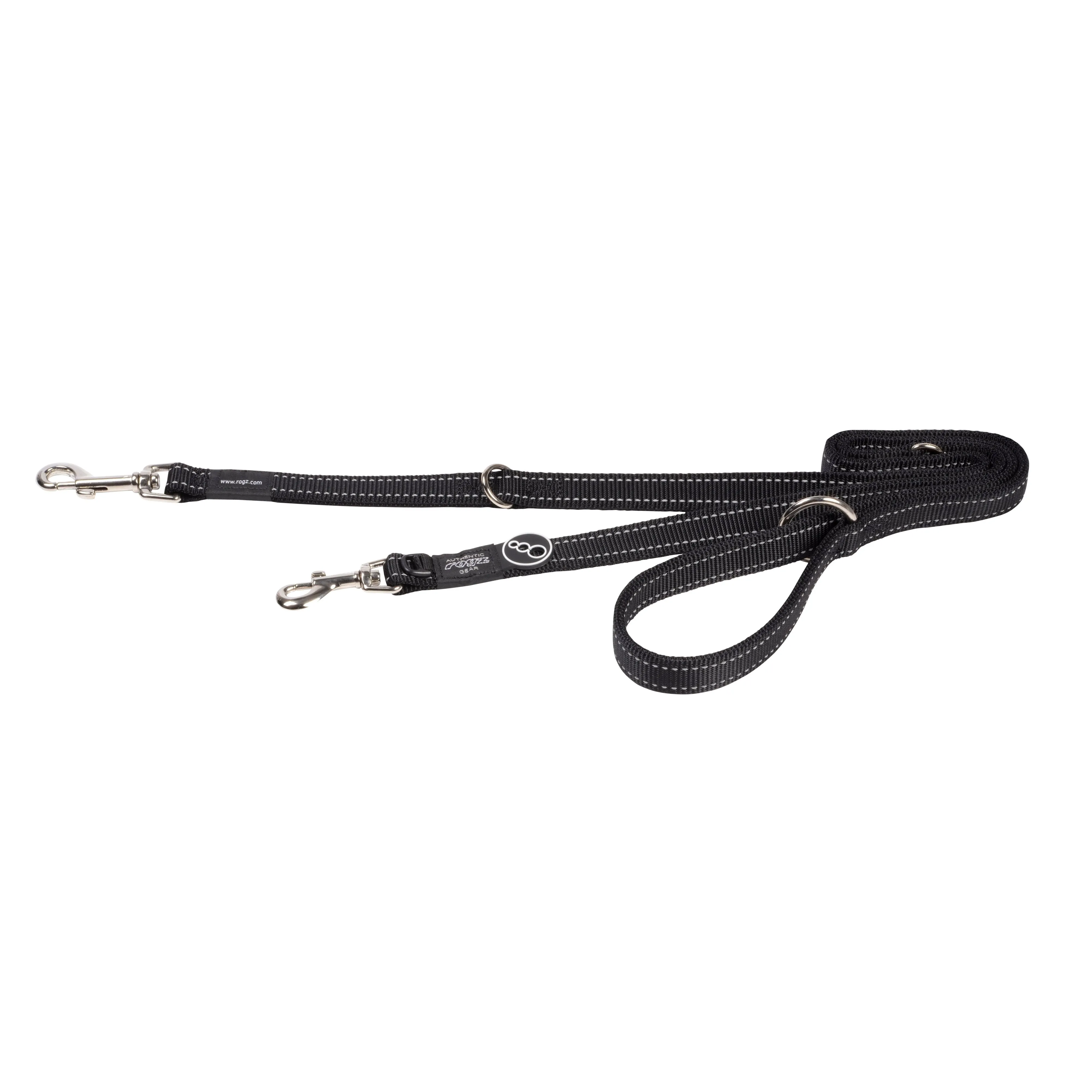 Rogz Specialty Large Dog Multi-Lead Black^^^