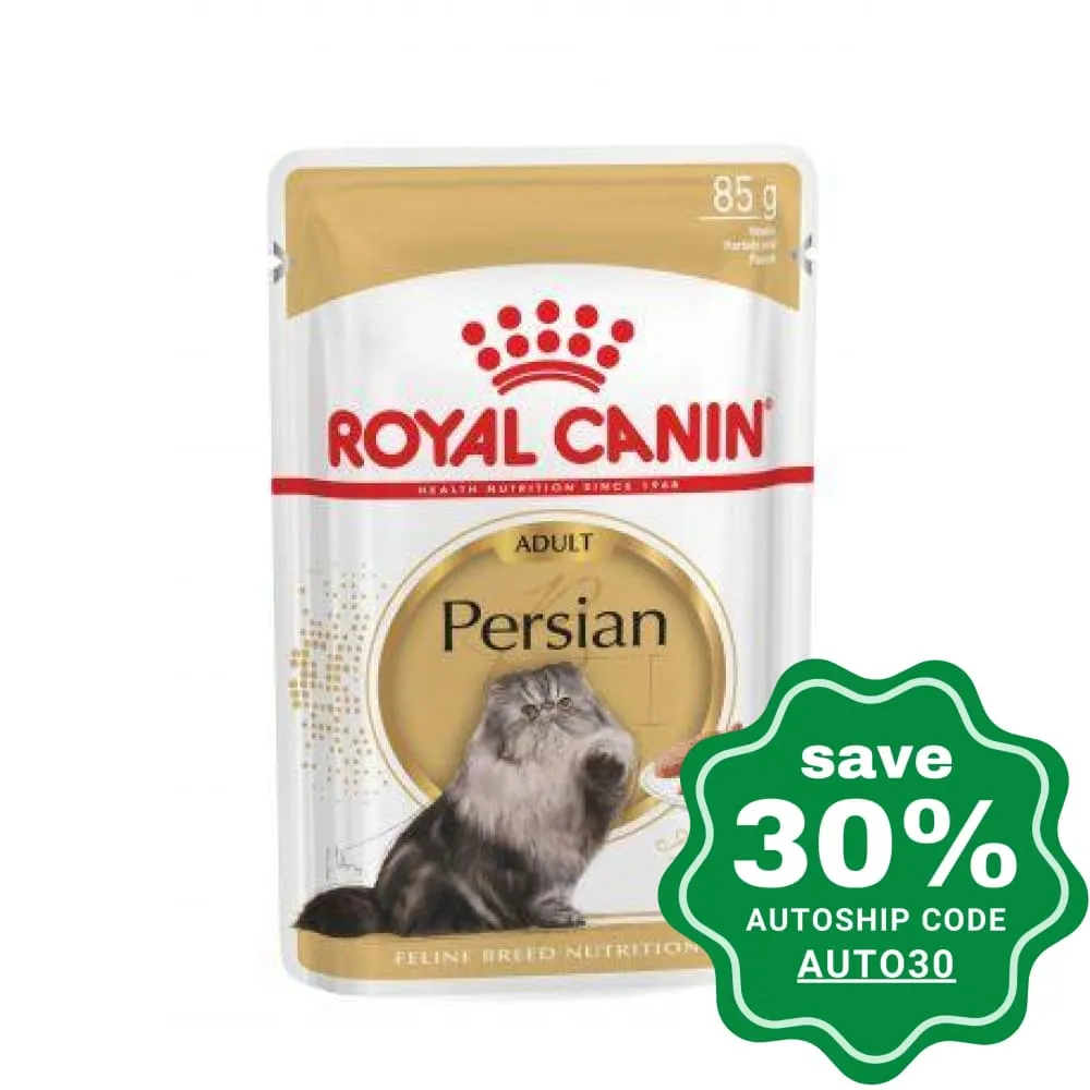 Royal Canin - Adult Cat Wet Food - Persian - 85G (Min. 12 Pouches)