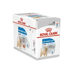 Royal Canin Canine Care Nutrition Light Weight Care Loaf All Sizes Wet Dog Food 85g Pack of 12