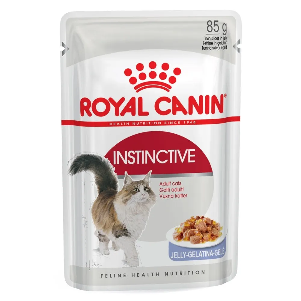 Royal Canin Instinctive In Jelly Pouch Cat Food 85g x12