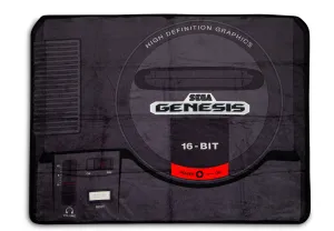 Sega Genesis Fleece Throw Blanket | Cozy Lightweight Blanket | 45 x 60 Inches