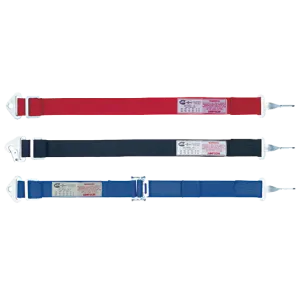 Simpson Anti-Submarine Belt - Semi-Adjustable - 27" Length - Camlock - Bolt-In - Red