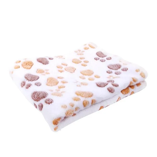 Soft Flannel Cat Sleeping Blanket