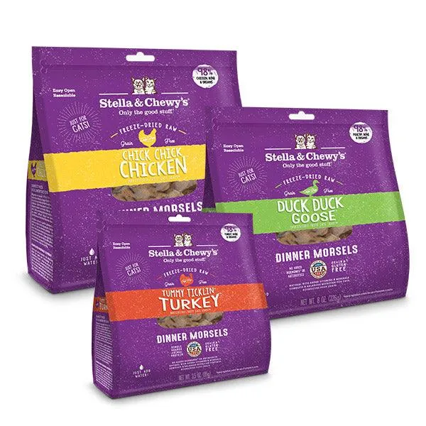 Stella & Chewy's Grain-Free Dinner Morsels Freeze-Dried Cat Food