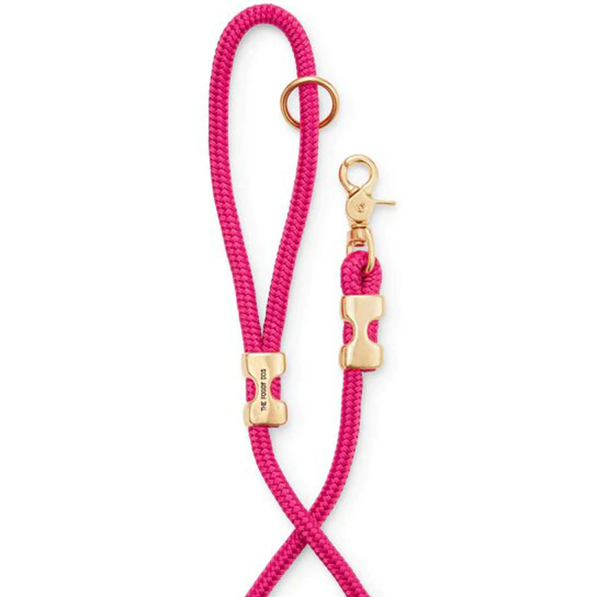 The Foggy Dog Hot Pink Marine Rope Leash