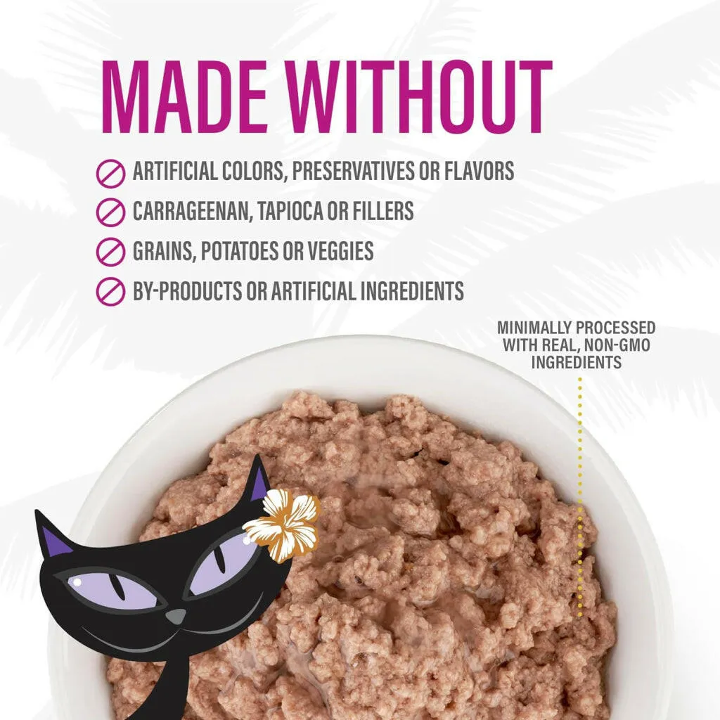 Tiki Cat After Dark Wild Turkey Pate Grain-Free Wet Food For Cats (3 oz x12 cans)