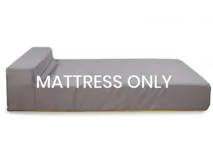 Tough Ripstop™ Giant 7" Rectangle Bolster Orthopedic Dog Bed Mattress