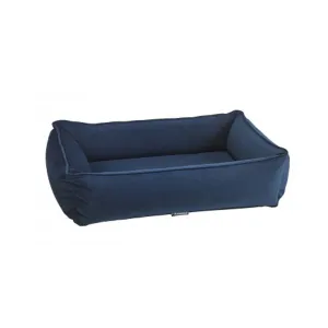 Urban Lounger Microvelvet Bed - Navy