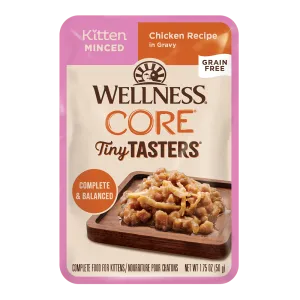 Wellness Cat Core Tiny Tasters Kitten Minced Chicken 1.75oz