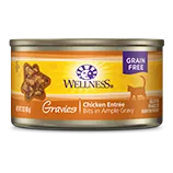 Wellness Gravies Chicken Dinner Wet Cat Food